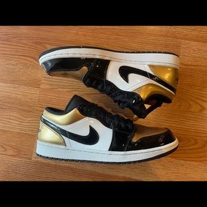 Jordan 1 Low Gold Toe 2019-Size 13